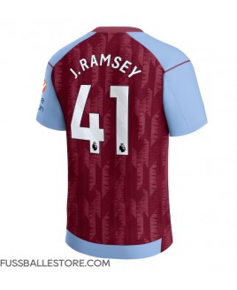 Günstige Aston Villa Jacob Ramsey #41 Heimtrikot 2023-24 Kurzarm